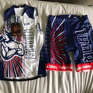 Triathlon apparel- 2 Women's M and a Men's S & M